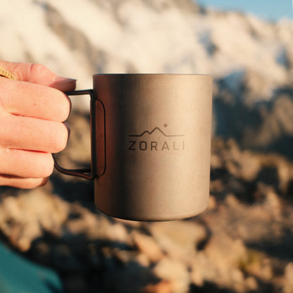 Trek-ready™ Titanium Double Wall Mug 375 mL