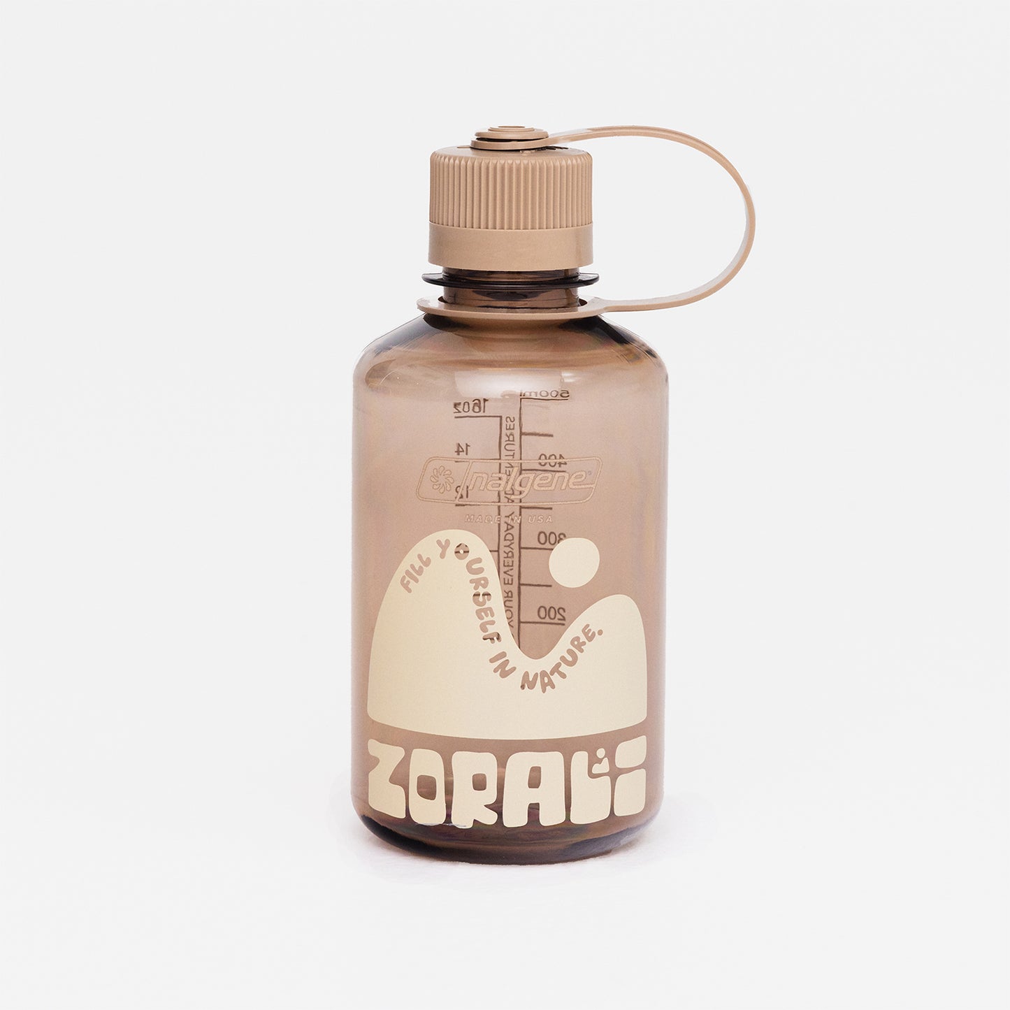 Nalgene Narrow Mouth Bottle Mocha 500ml