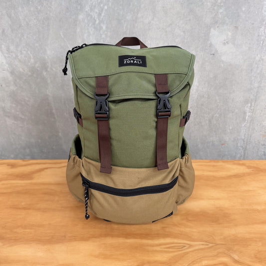 Impeccably Imperfect Escapade Backpack Kakadu Khaki - Fair Condition