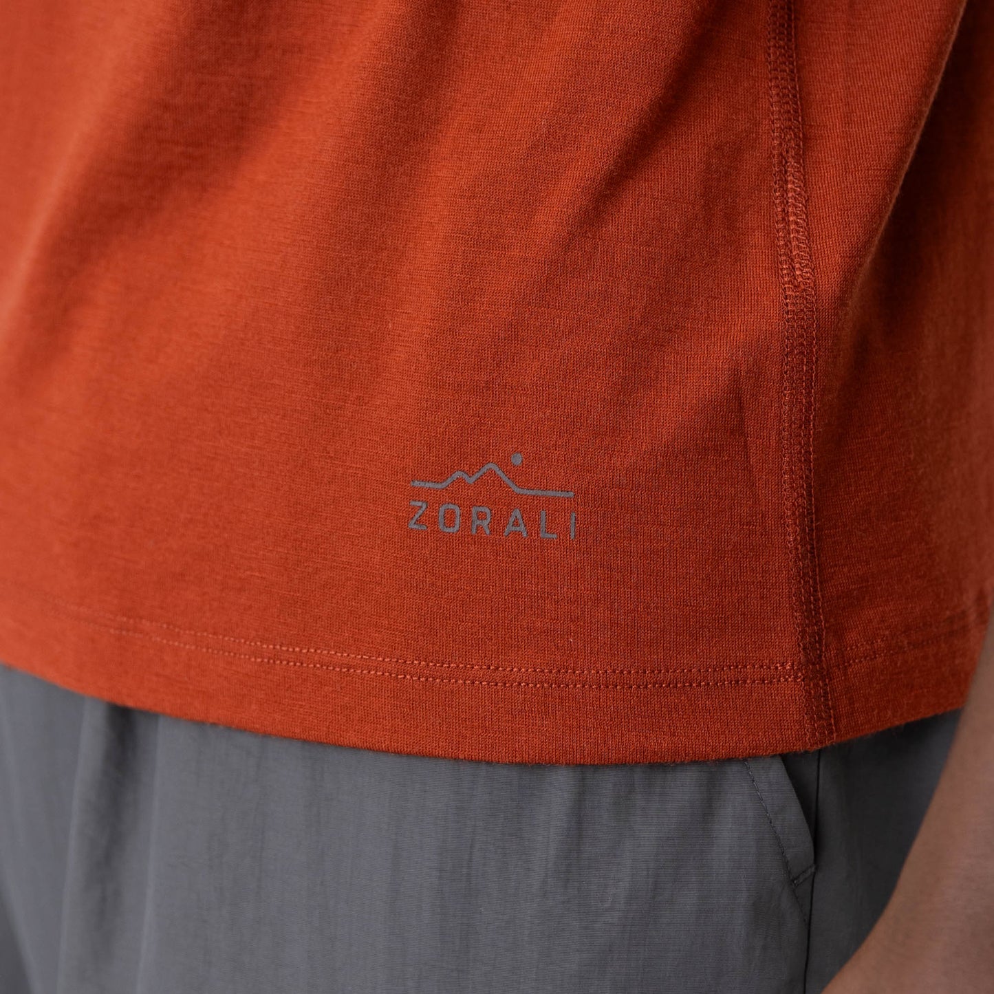 Mens Merino Tank Tannin