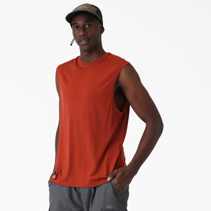 Mens Merino Tank Tannin