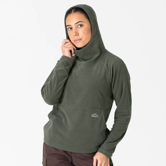 Womens Air-Grid™ Fleece Dried Tea
