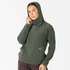 womens-1-4-zip-air-grid-fleece-dried-tea