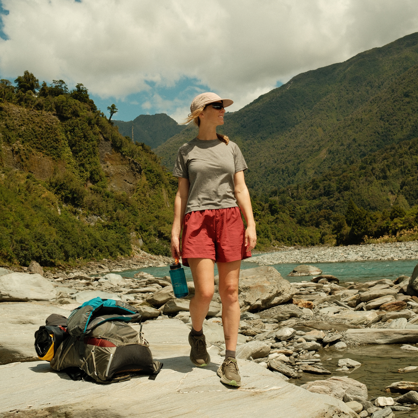 Womens Recycled Shorts Port