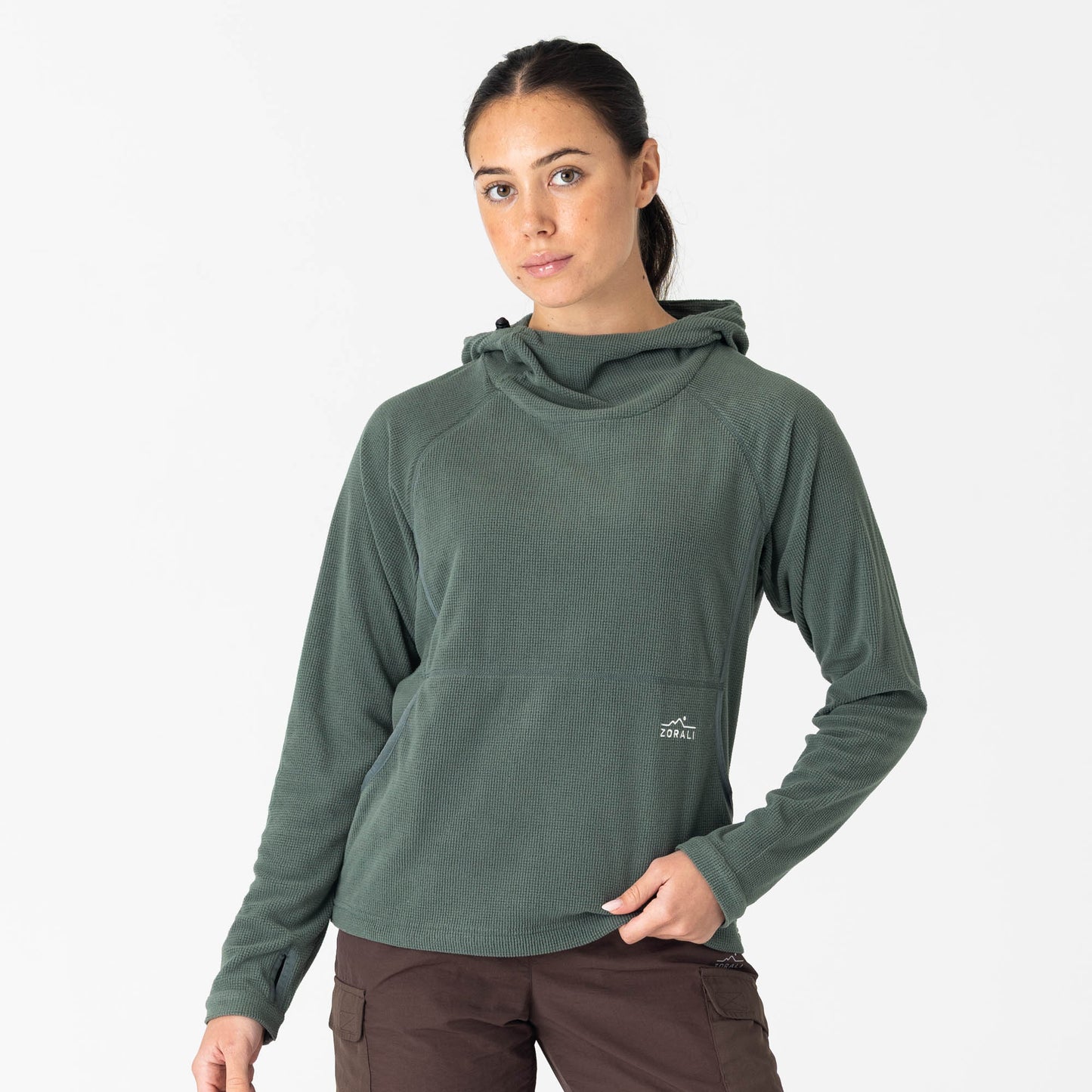 Womens Air-Grid™ Fleece Deep Forest