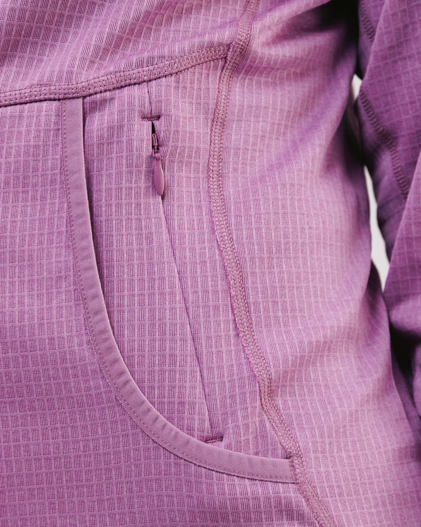 Womens Air-Grid Fleece Dusky Lavender