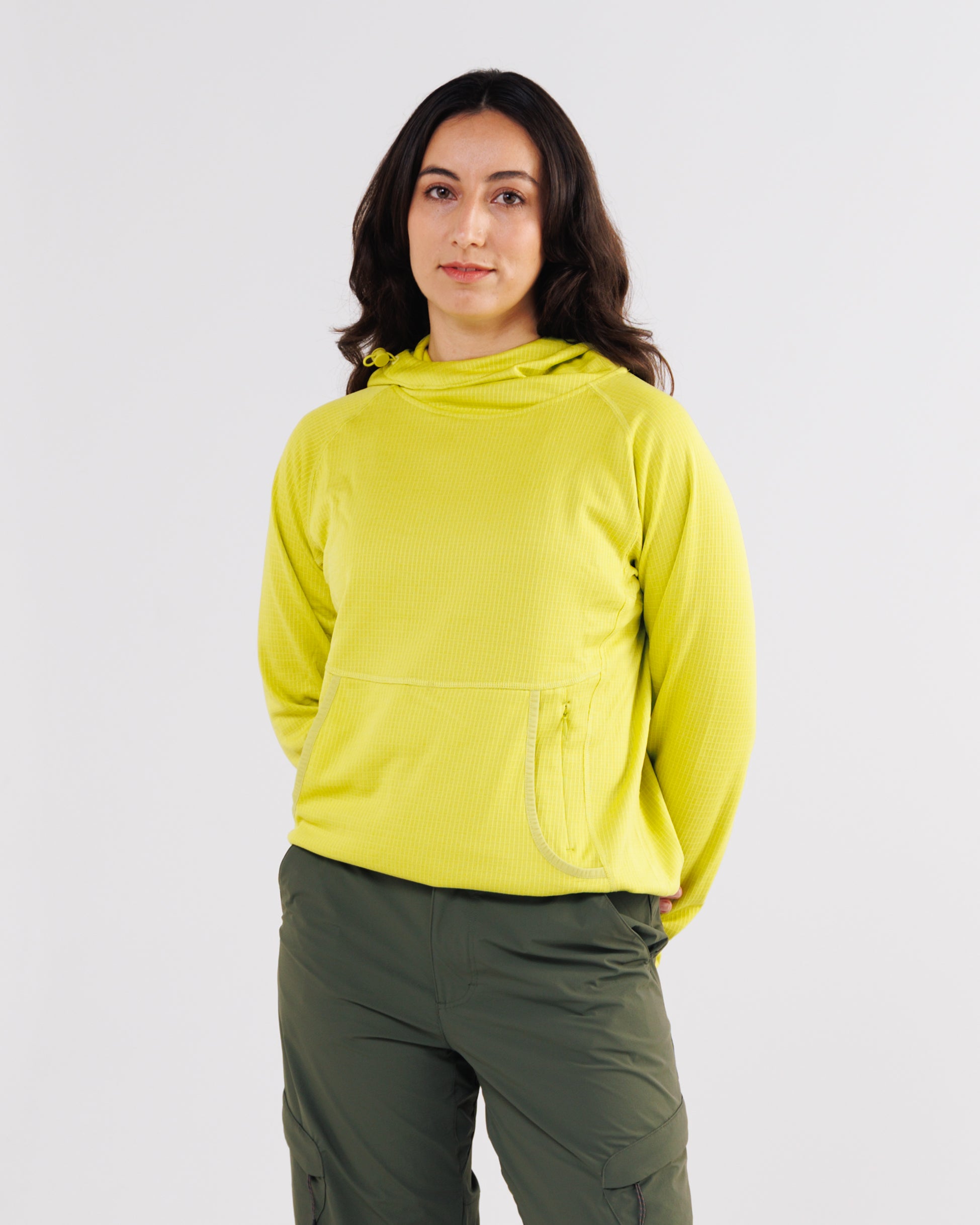 Women's Air-Grid Fleece - Kepler Moss | Zorali
