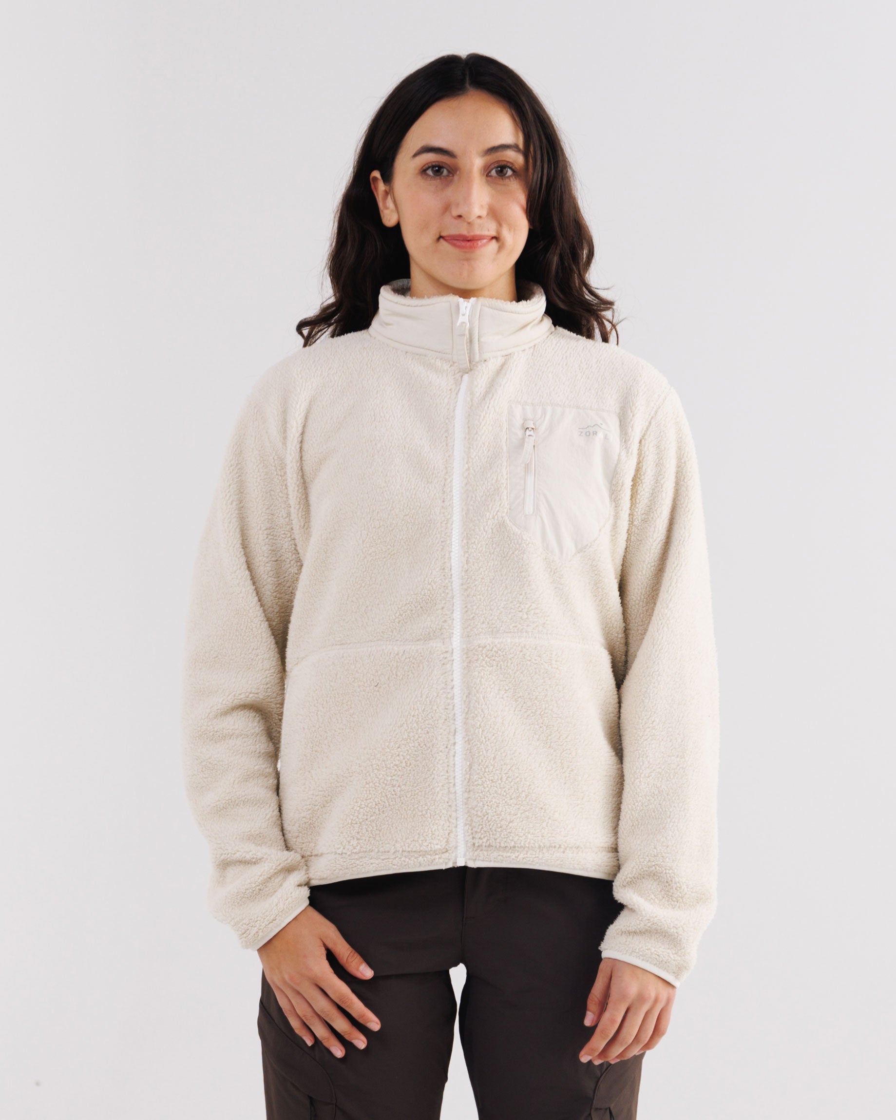 Women's Cosy Camp Fleece - Beachwood | Zorali