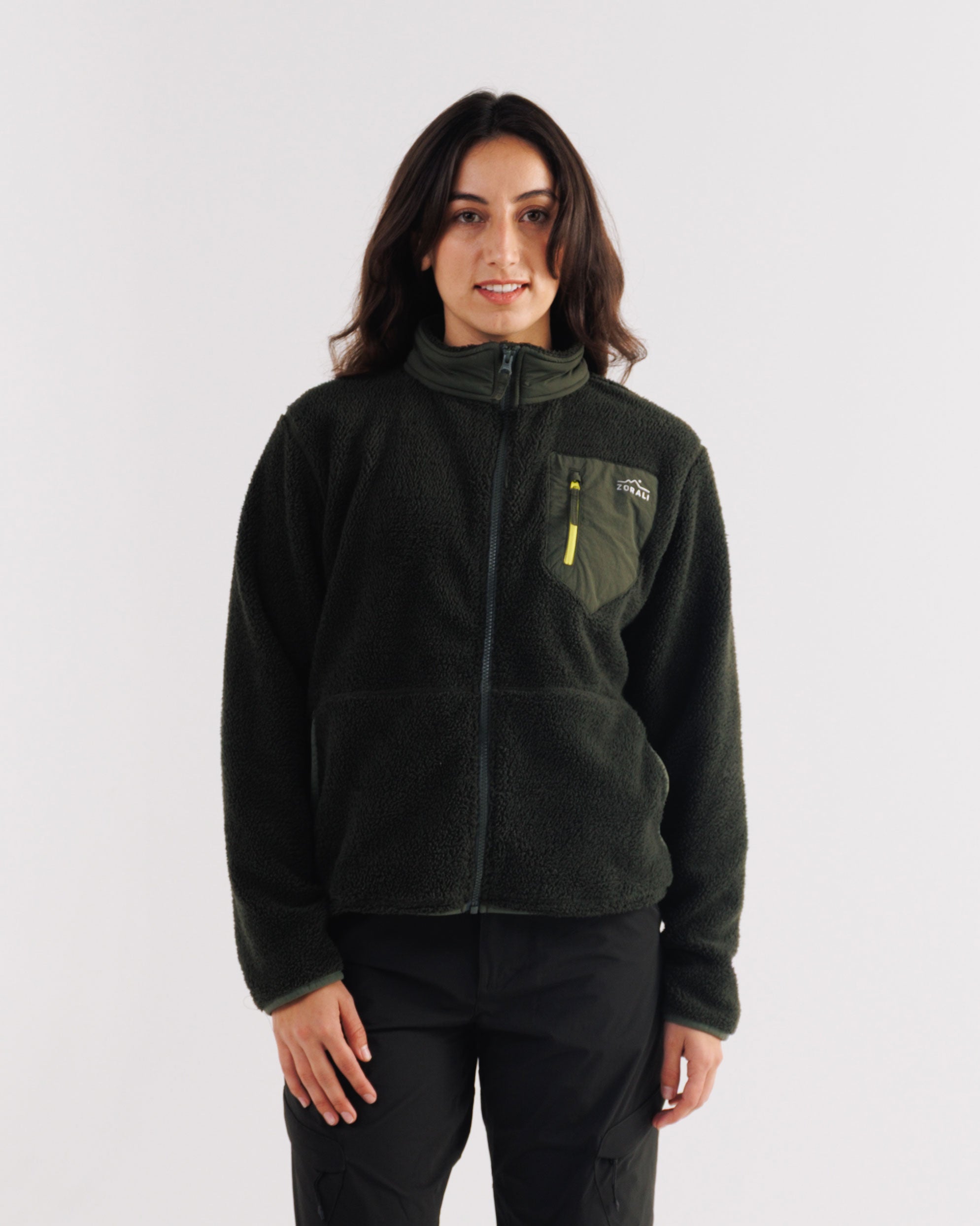 Women's Cosy Camp Fleece - Forest Night | Zorali