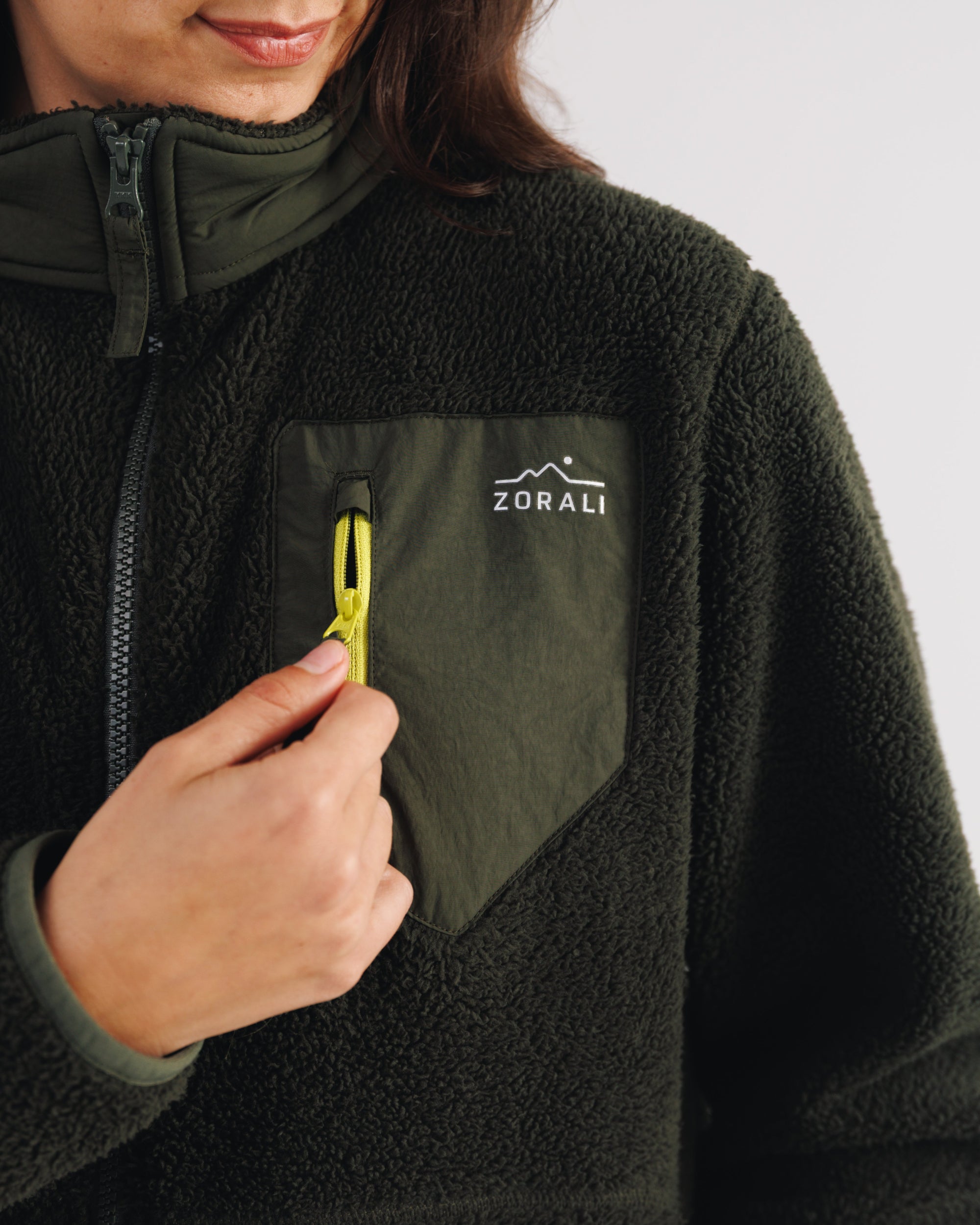 Women's Cosy Camp Fleece - Forest Night | Zorali