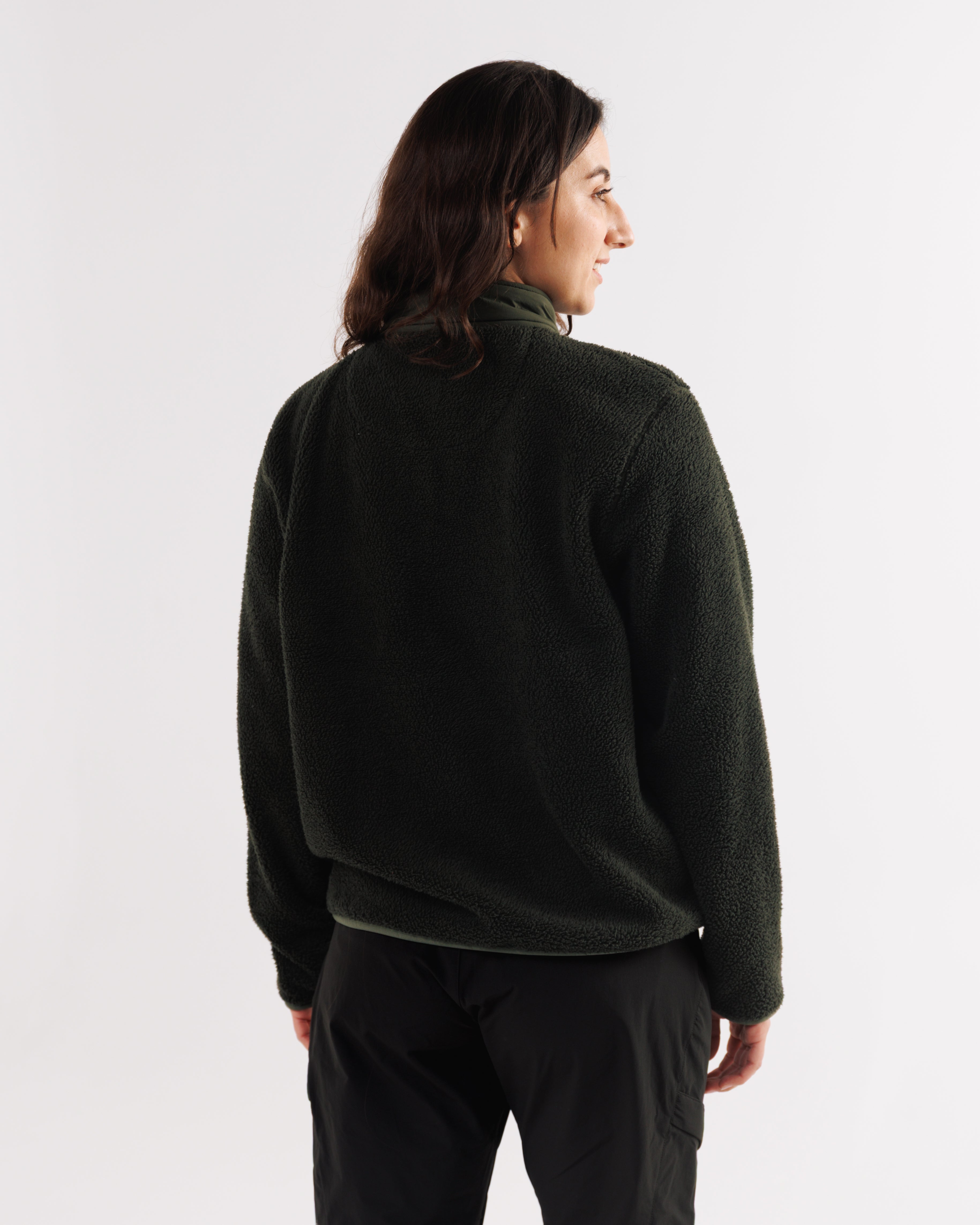 Women's Cosy Camp Fleece - Forest Night | Zorali