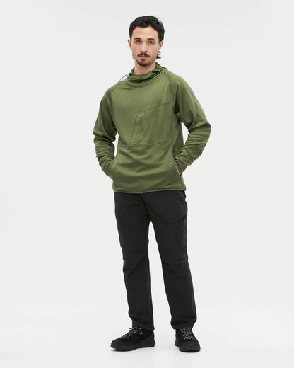Mens Air-Grid™ Fleece Bush Green