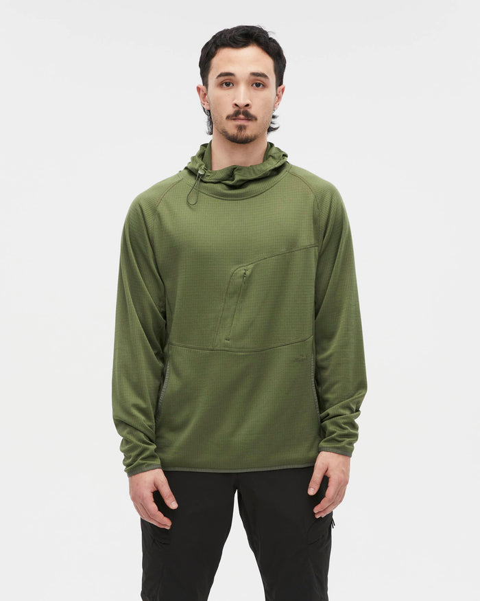 Air-Grid Fleece Bush Green