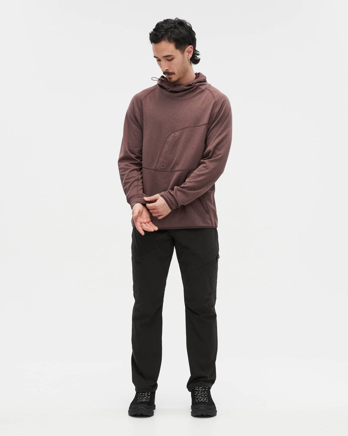 Mens Air-Grid™ Fleece Cacao
