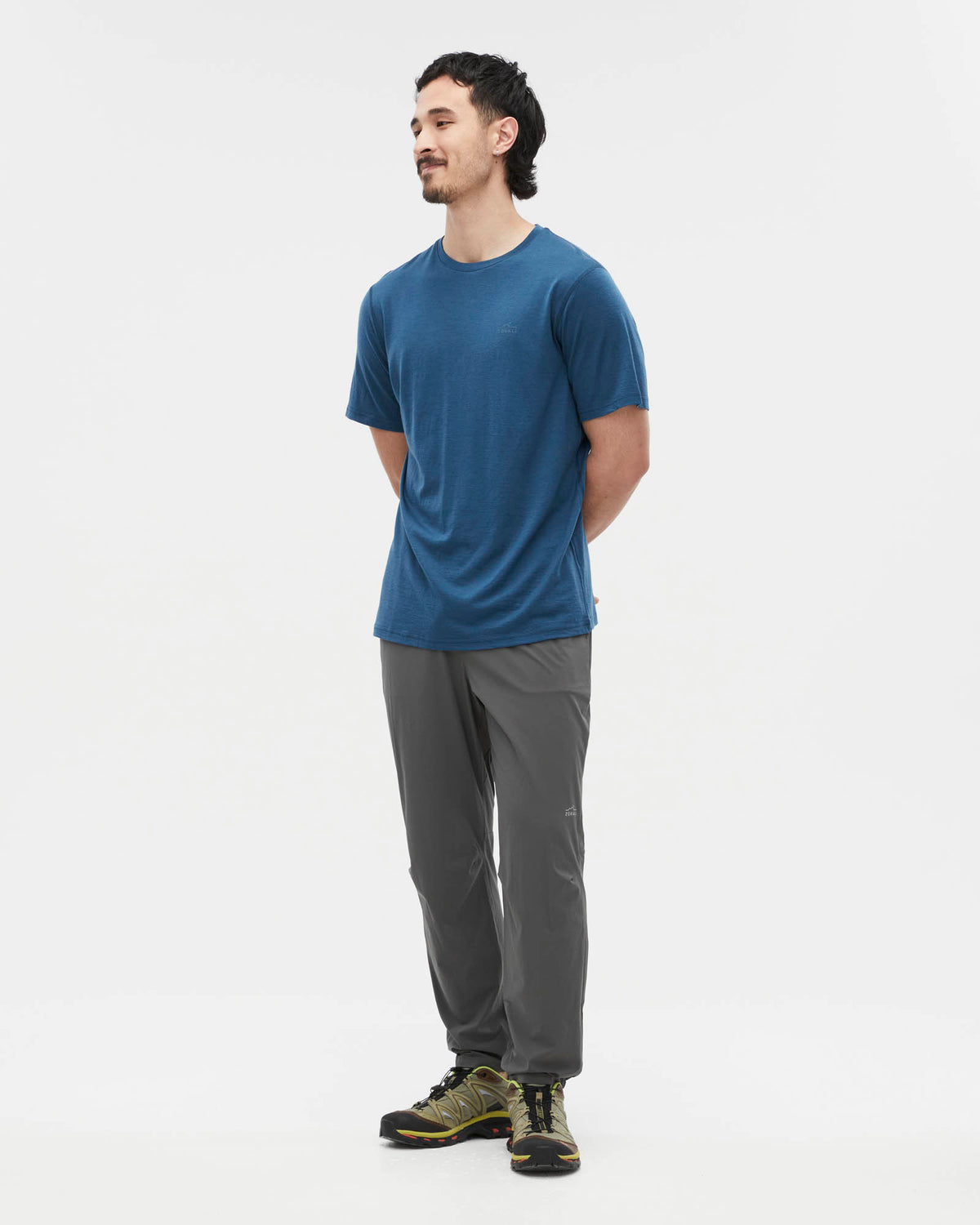 Mens Merino T-Shirt Deep Sea
