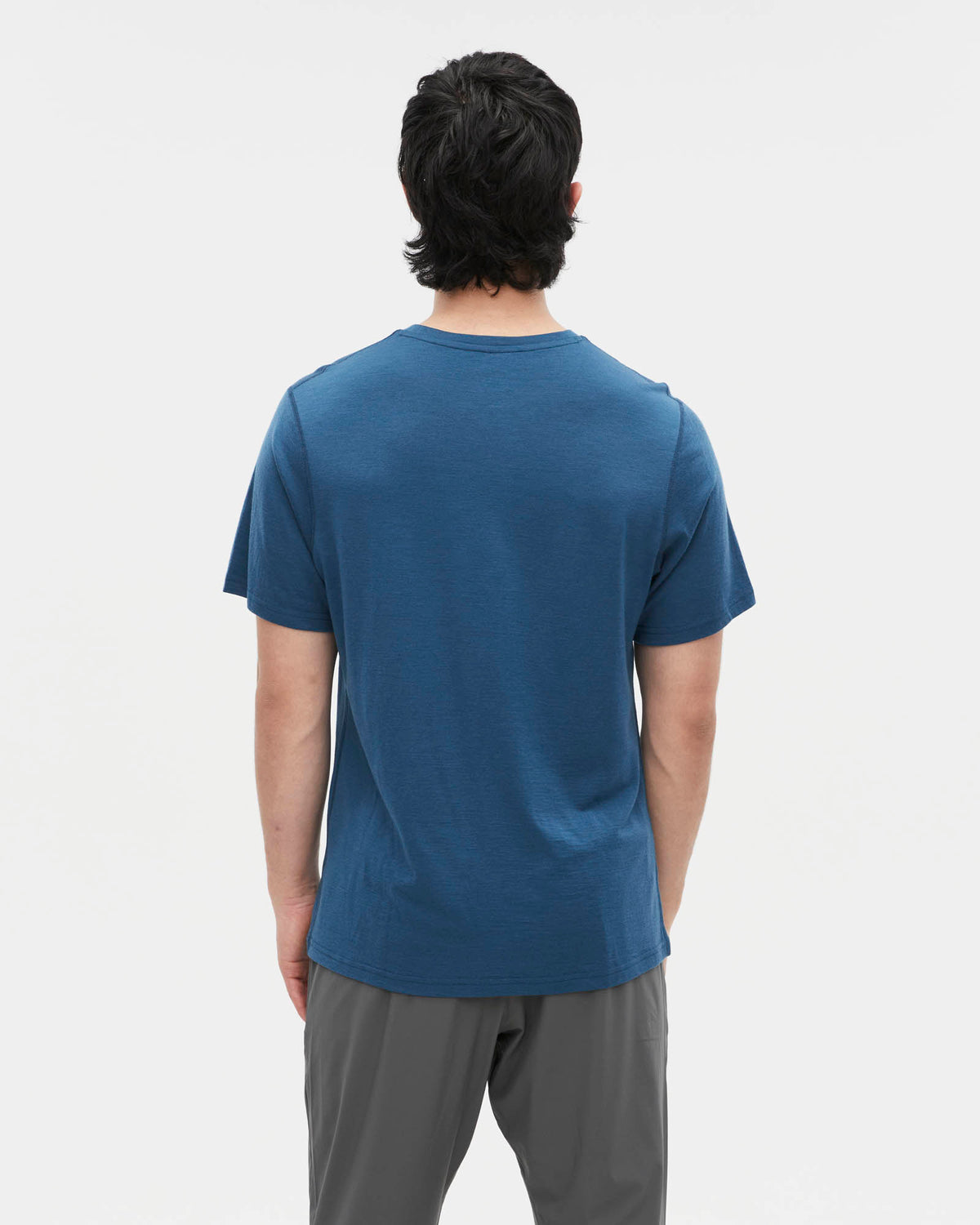 Mens Merino T-Shirt Deep Sea