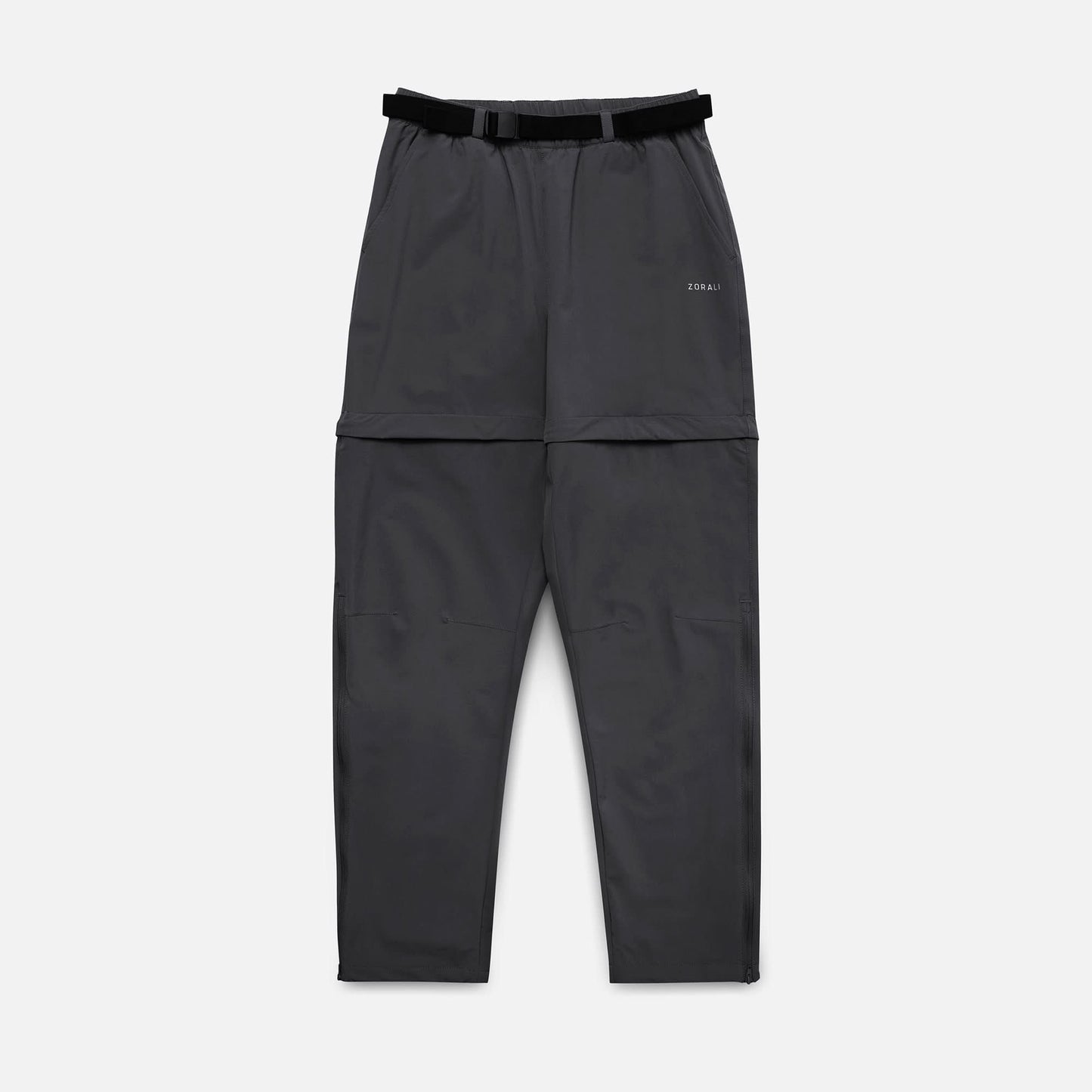 Impeccably Imperfect Womens Zip Off Pants Black