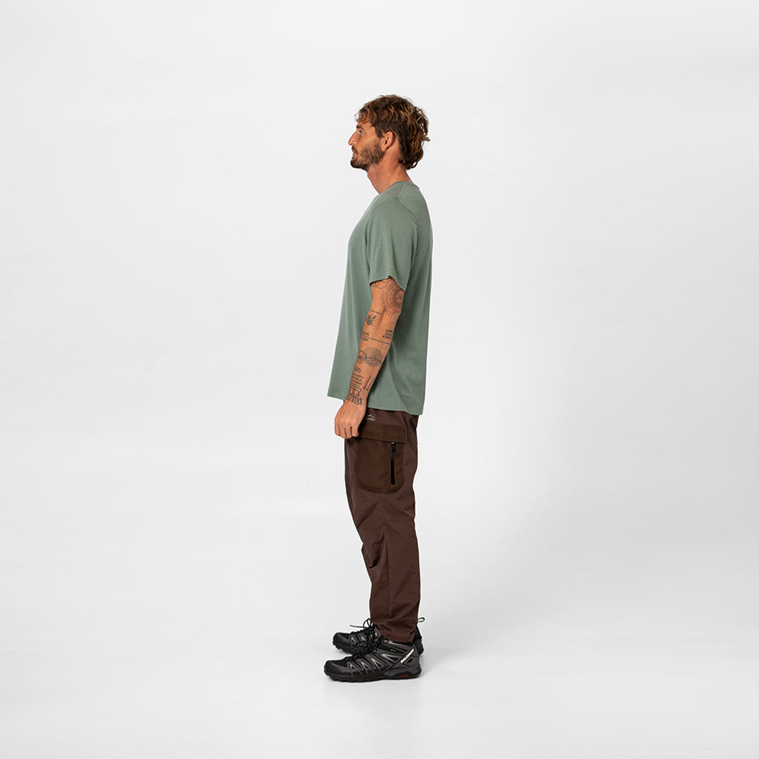 Mens Merino T-Shirt Elm