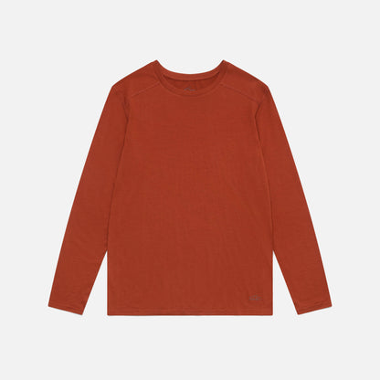 Mens Merino LS Base Layer Tannin