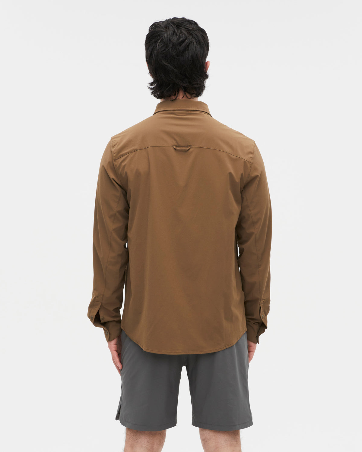 Unisex Daylight™ Technical Long Sleeve Shirt Teak, view 4