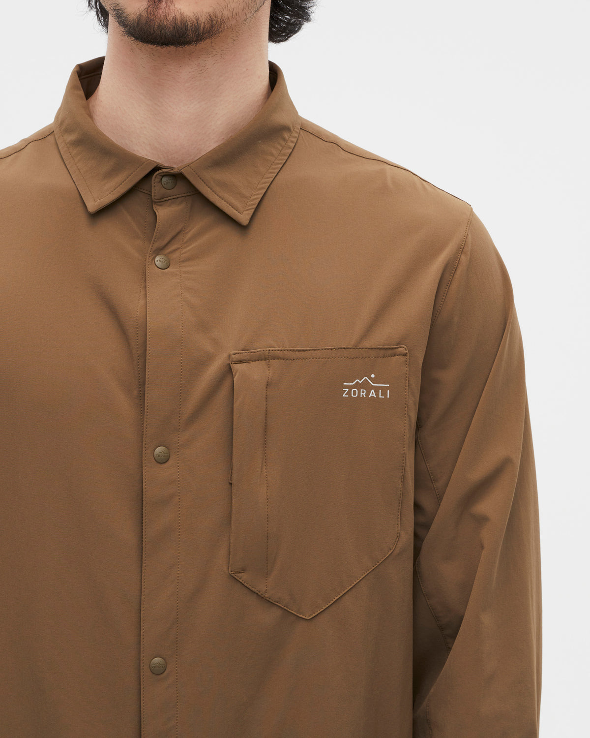 Unisex Daylight™ Technical Long Sleeve Shirt Teak, view 3