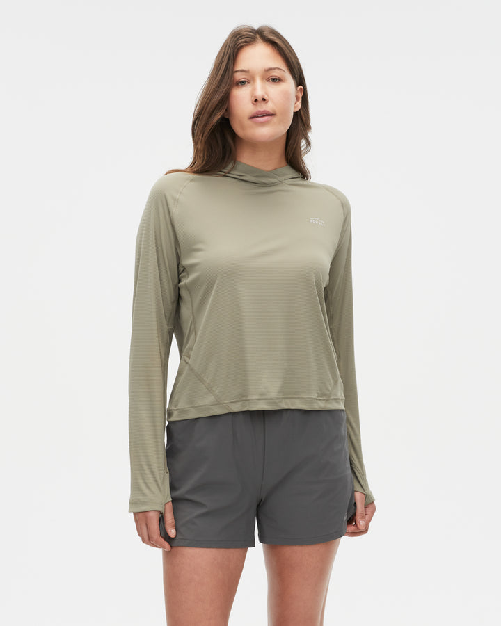 Womens Daylight™ Sun Hoody in Saltbush