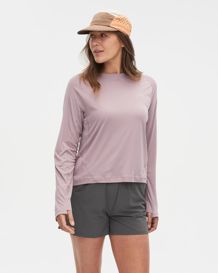Womens Daylight™ Long Sleeve T-Shirt in Mauve