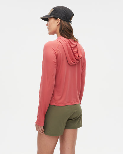 Women's Daylight™ Sun Hoody Mineral Red, view 5