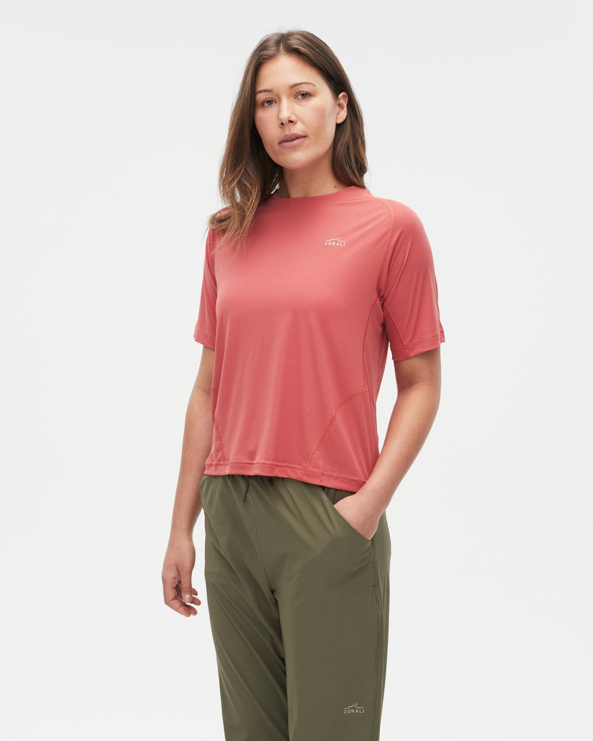 Women's Daylight™ Short Sleeve T-Shirt Mineral Red, view 4