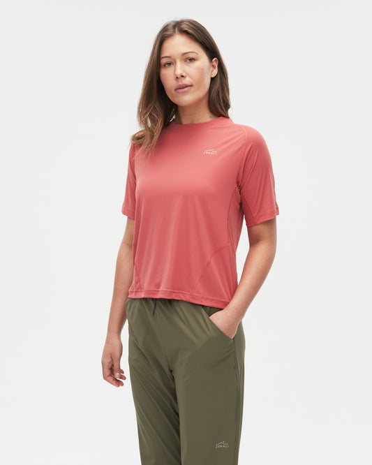 Women's Daylight™ Short Sleeve T-Shirt Mineral Red, view 4