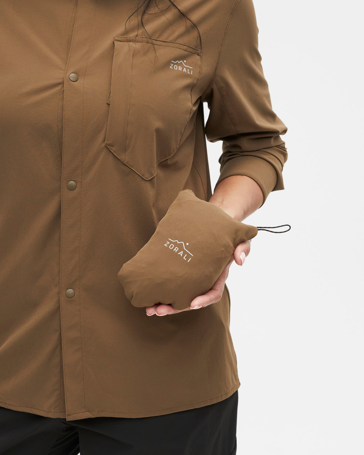 Unisex Daylight™ Technical Long Sleeve Shirt Teak, view 6
