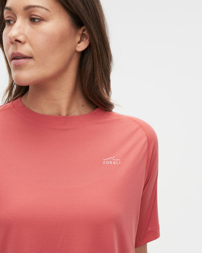 Women's Daylight™ Short Sleeve T-Shirt Mineral Red, view 3