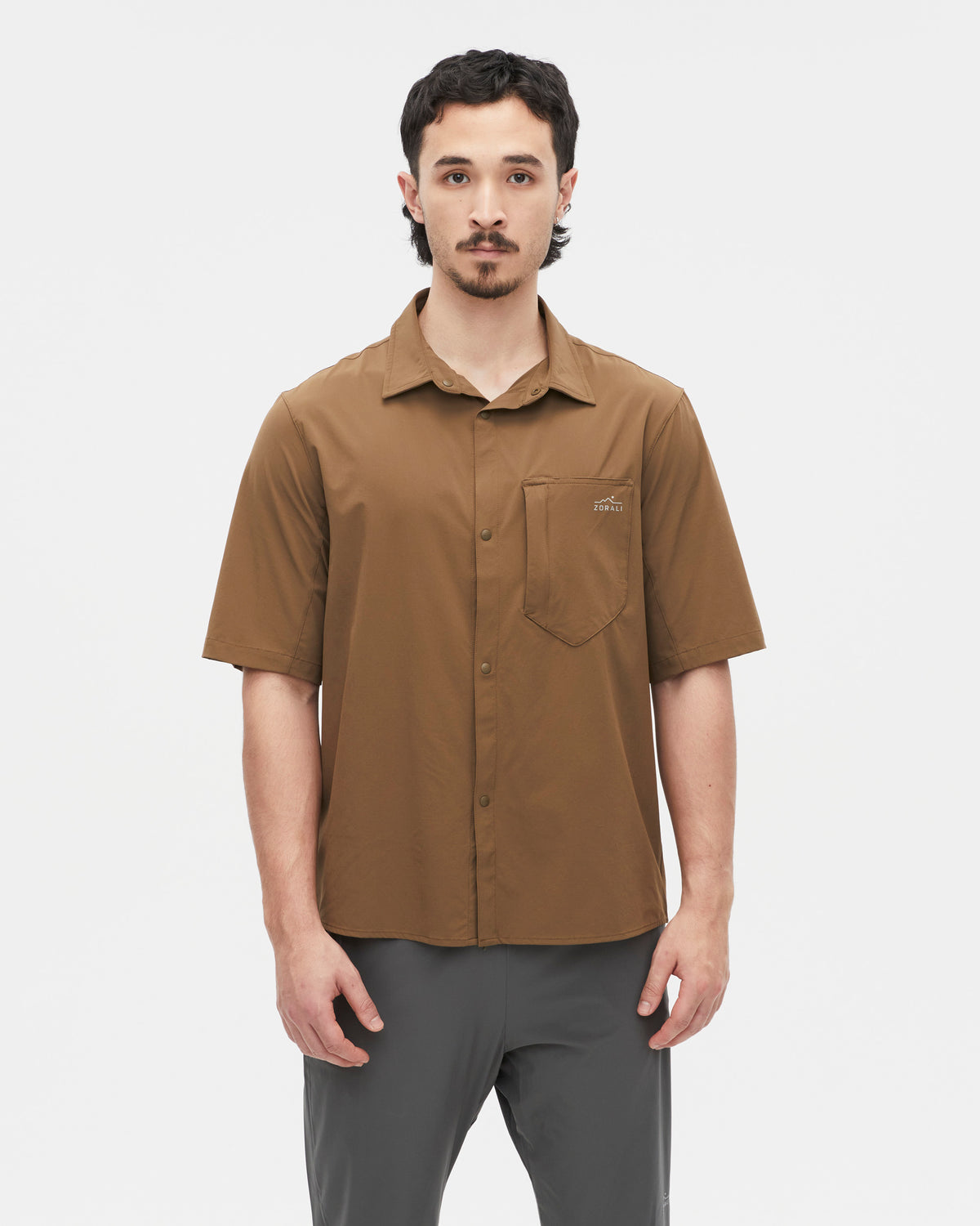 Unisex Daylight™ Technical Short Sleeve Shirt Teak, view 2