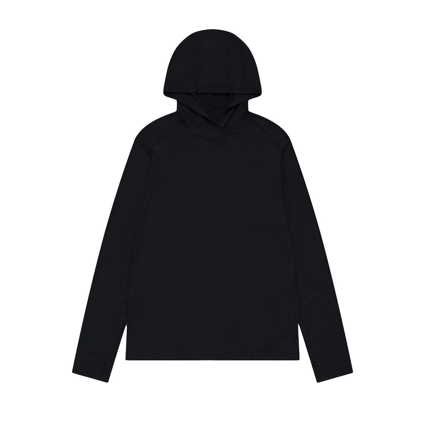 Mens Merino LS Hoody Charcoal