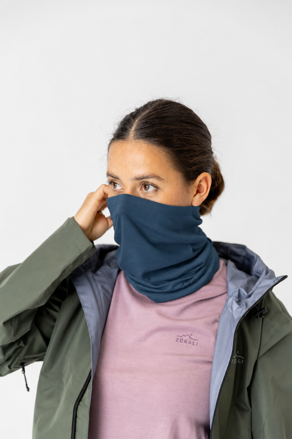 Merino Neck Gaiter Deep Sea