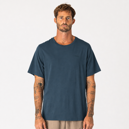 Mens Merino T-Shirt Deep Sea