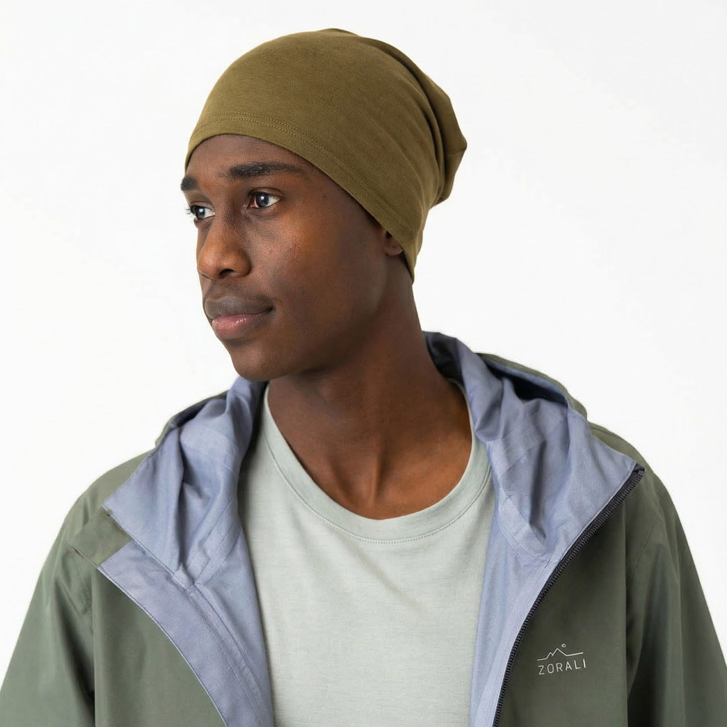 Merino Neck Gaiter Olive