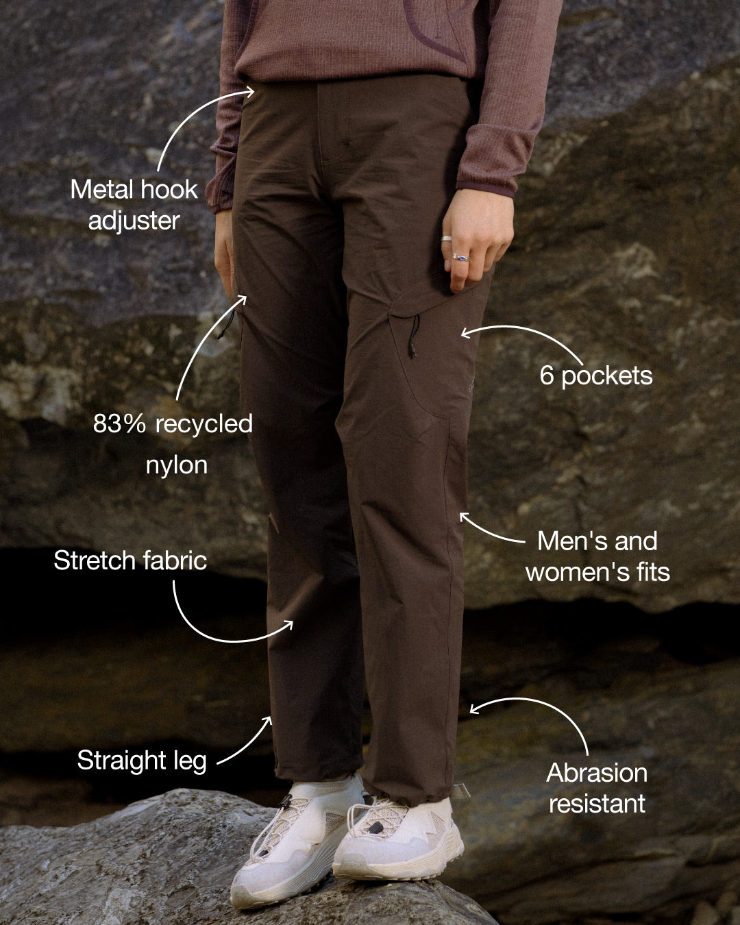 Womens Overland™ Pants Bark