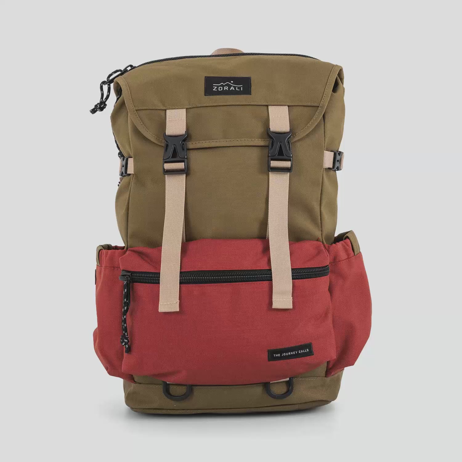 Hiking Travel Backpack with Laptop Pouch - Zorali Escapade