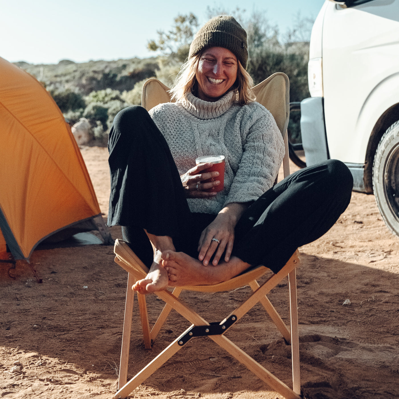 Sunday Camp Chair Mustard Zorali