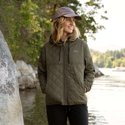 Womens Insulated Jacket Olive