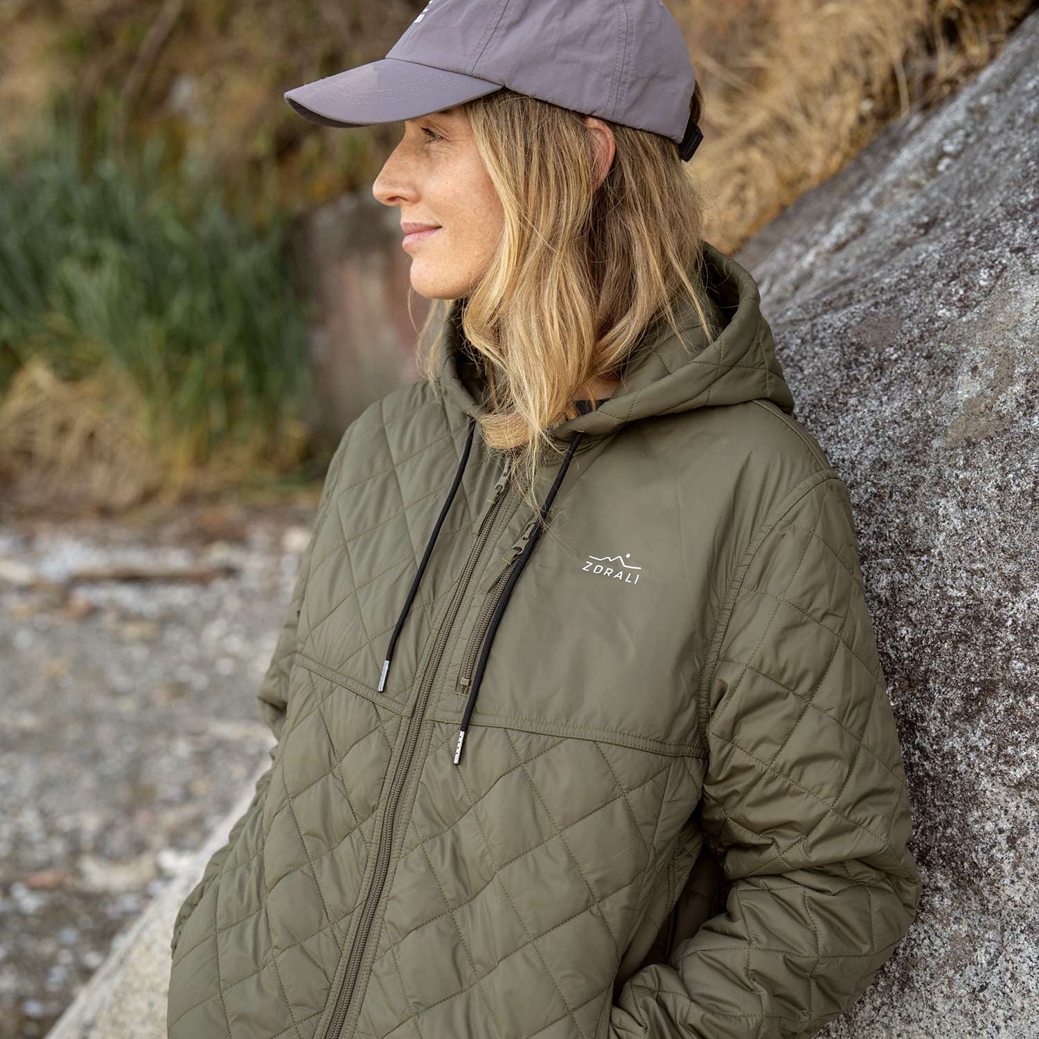 Womens Insulated Jacket Olive