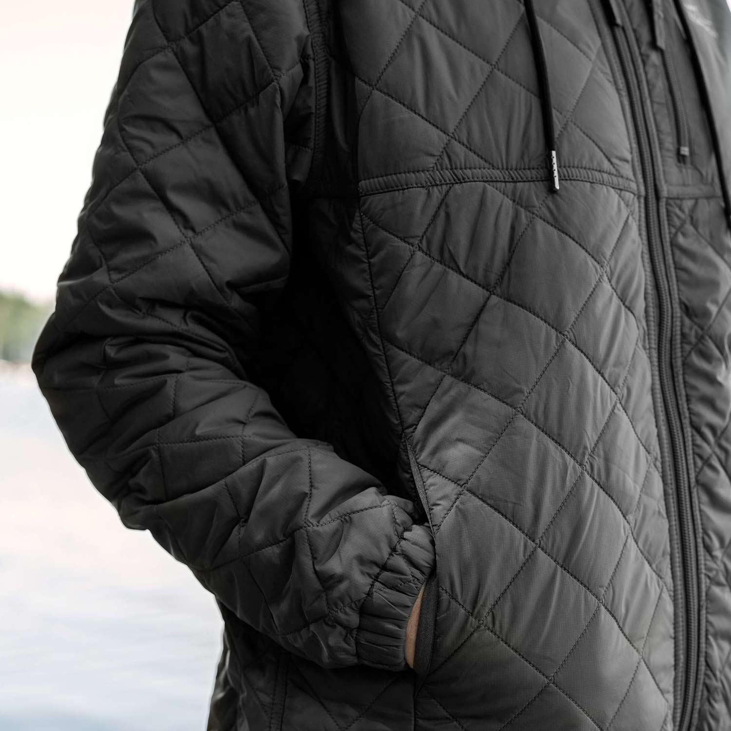 Womens Insulated Jacket Black