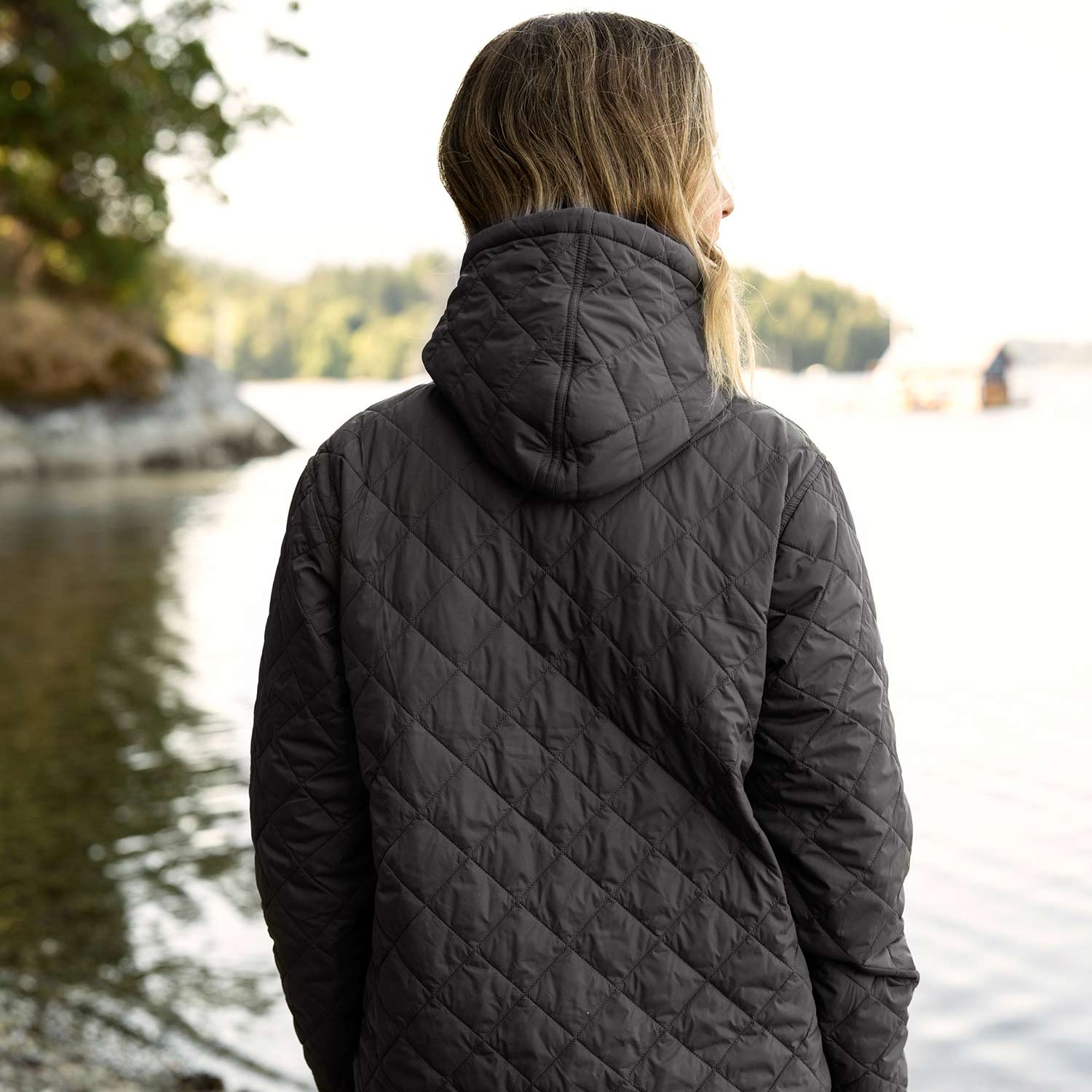 Womens Insulated Jacket Black