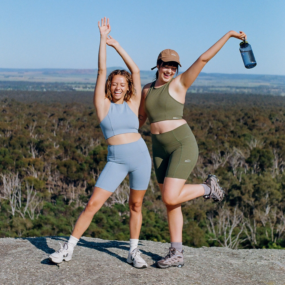 Olive online bike shorts