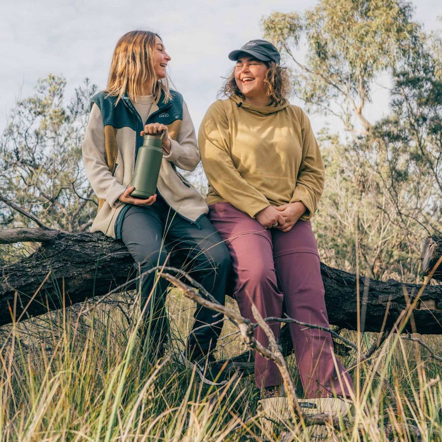 Impeccably Imperfect Womens Zip Off Pants Berry