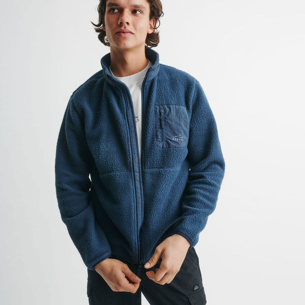 Cosy Camp Fleece Ocean Blue