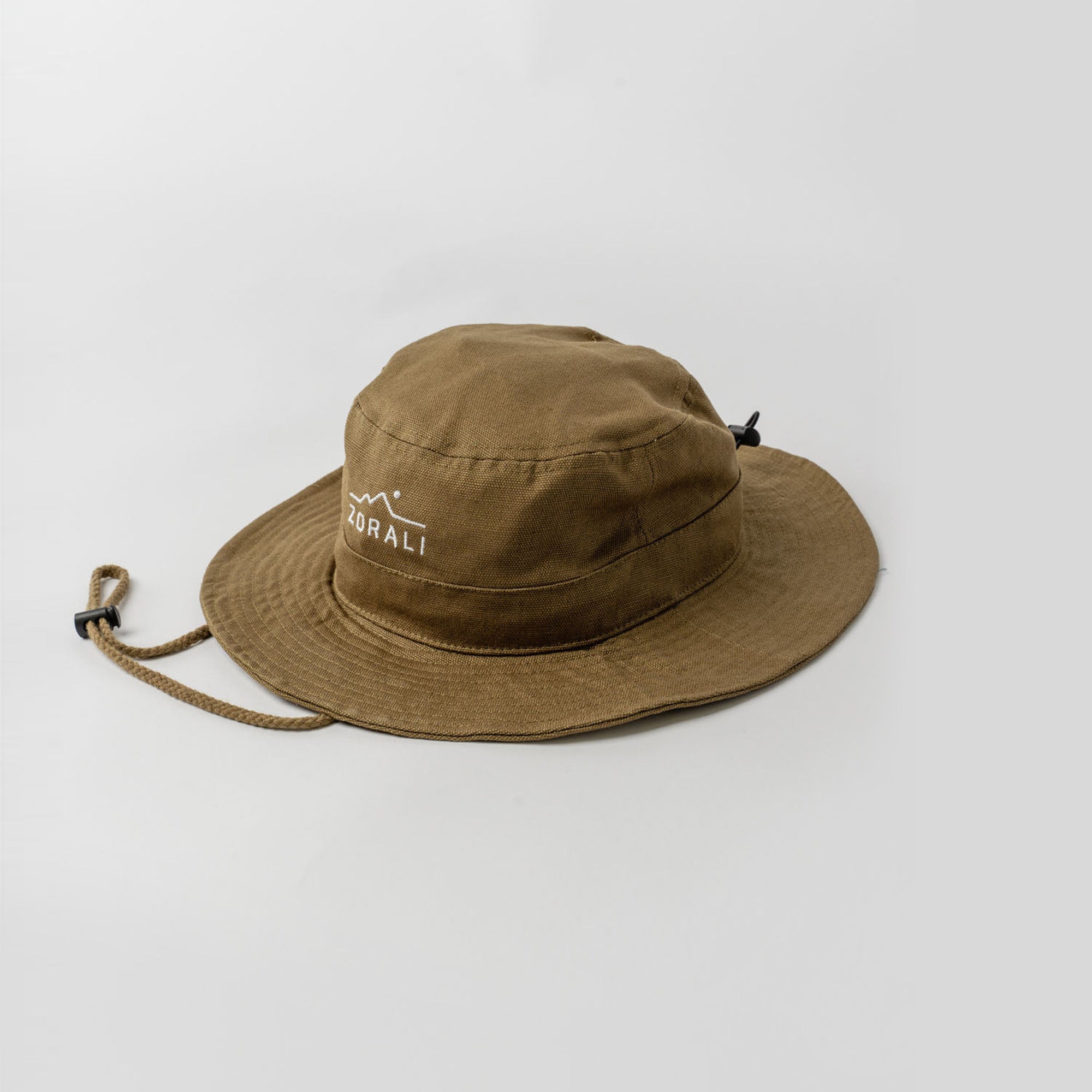 Mens Hemp Explorer Hat Olive
