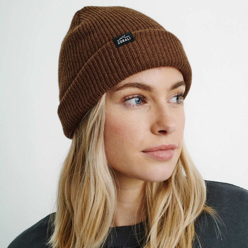 Merino Beanie Brown