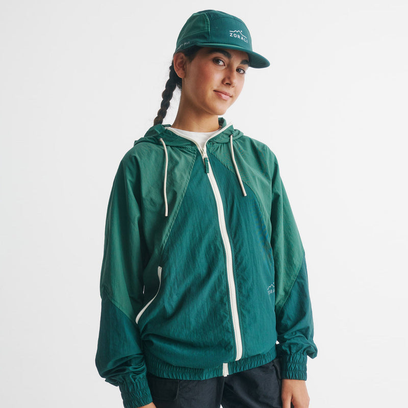 Retro Shell Jacket Daintree Green